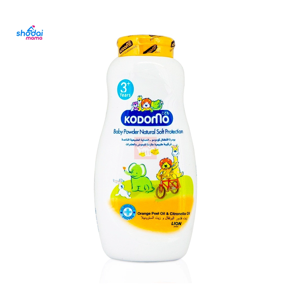 Kodomo Baby Powder Natural Soft Protection 200gm